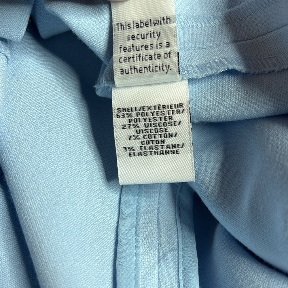 DIANE VON FURSTENBERG Robin Blue Carrie Dress Size 8 - Picture 6 of 10